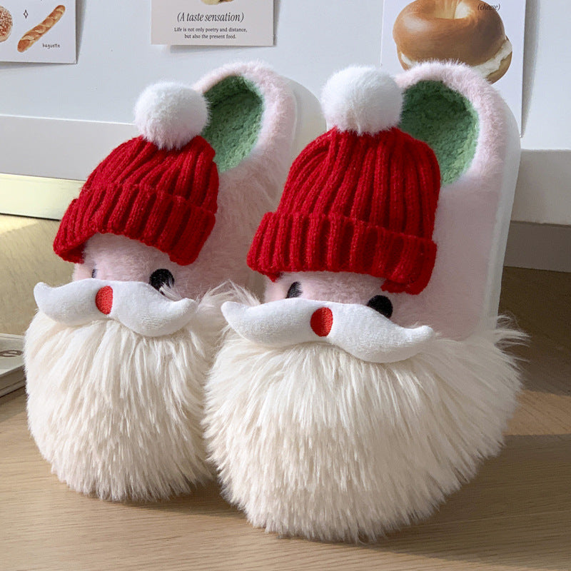 Cute Christmas Santa Claus Slippers